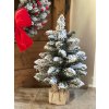 Zasněžený stromek - 45 cm