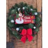 MEGA věnec České Vánoce - 60 cm!