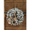 Věnec Zasněžené Vánoce - rolničky 40 cm