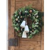 Maxi věnec Bílé zvony - TRVANLIVÝ 58 cm