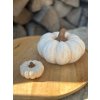 SLEVA 50 % (2.jakost) Keramické dýně bílé - 4 velikosti