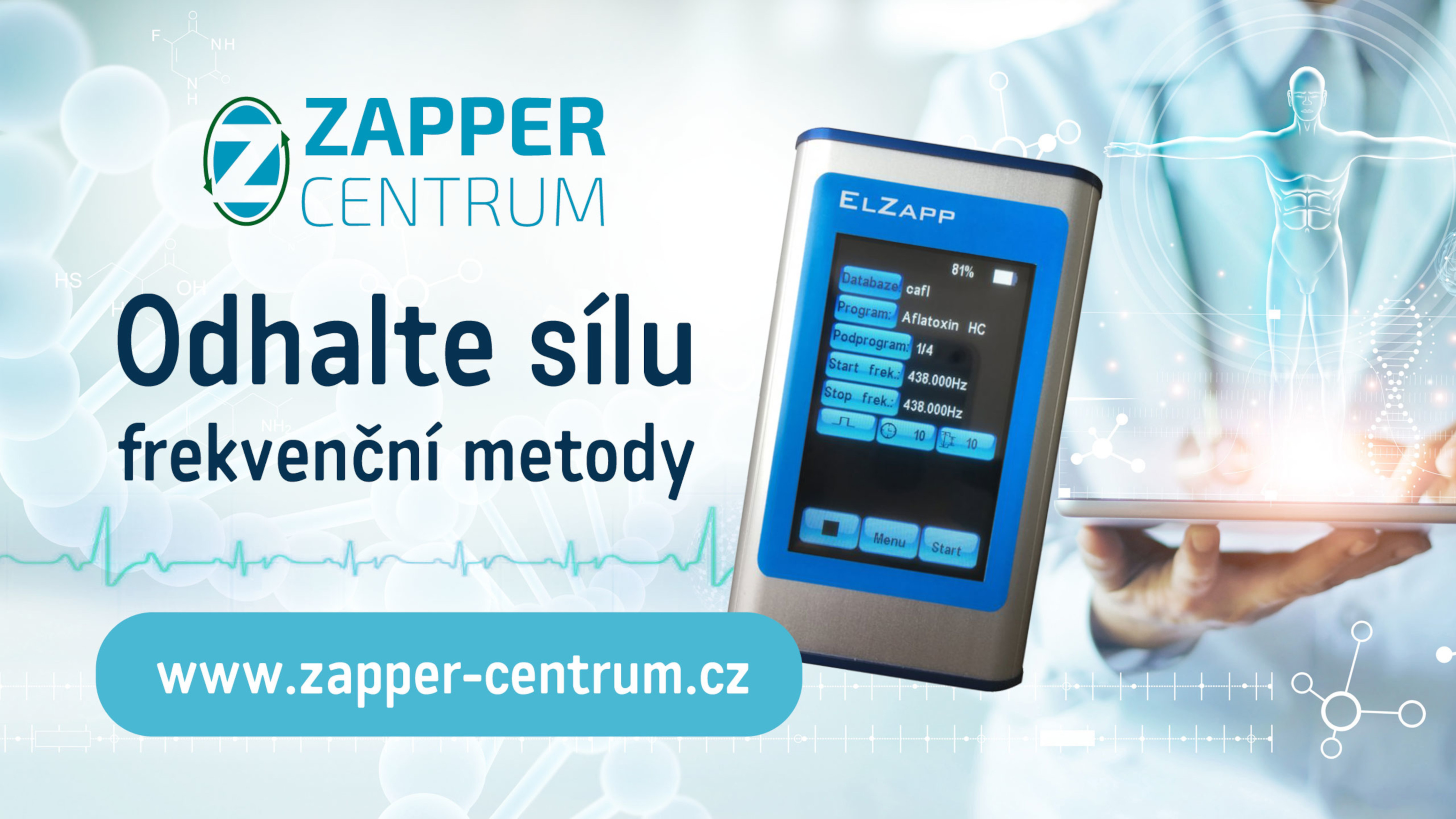 banner Zapper centrum