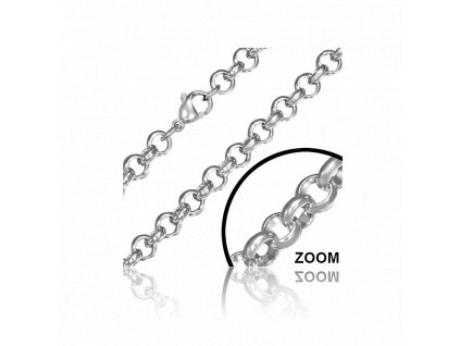 Modern chain made of 316L surgical steel