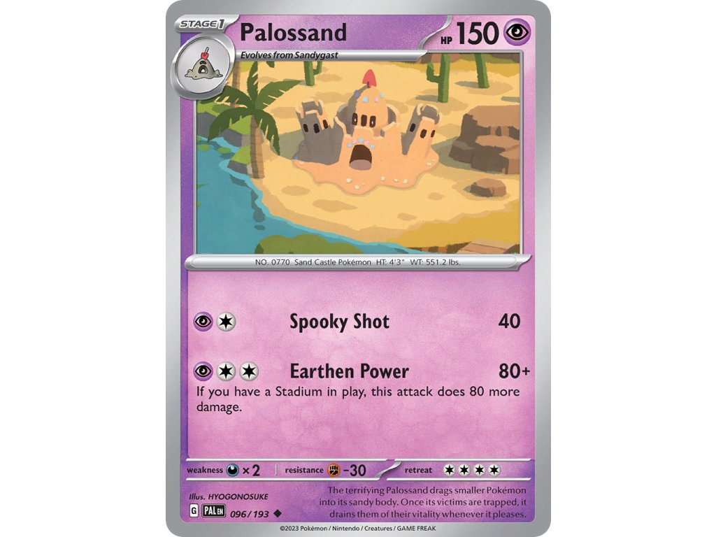 096/193 Palossand (Paldea Evolved) (varianta reverse holo)
