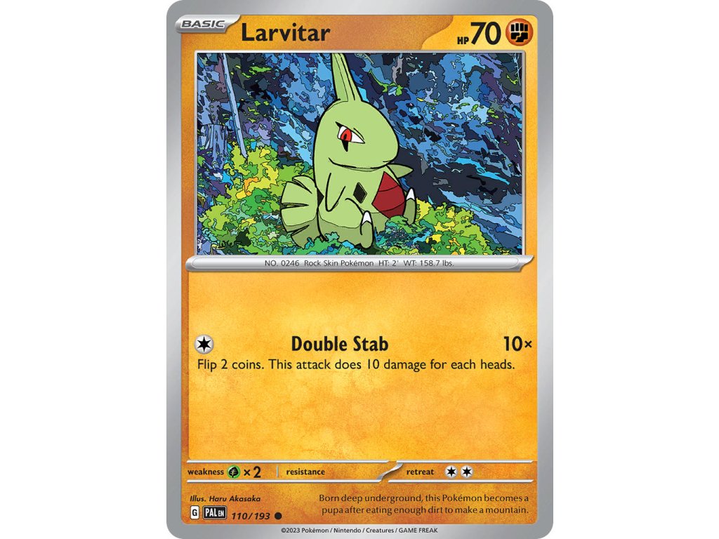 110/193 Larvitar (Paldea Evolved) (varianta reverse holo)