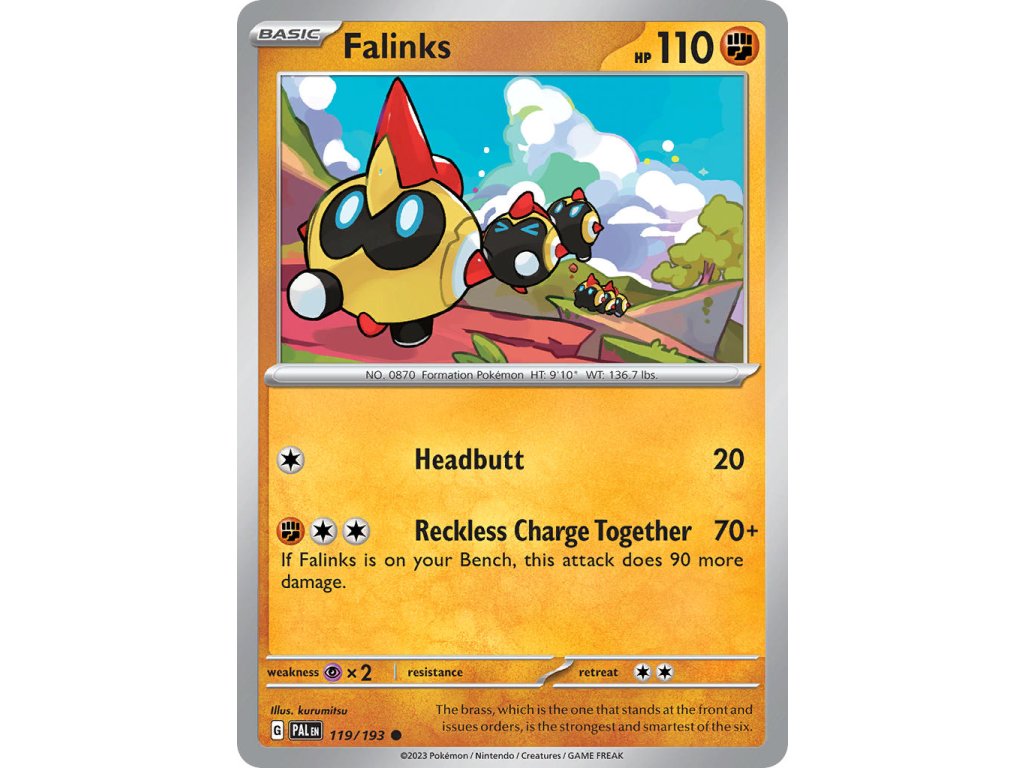 119/193 Falinks (Paldea Evolved) (varianta reverse holo)