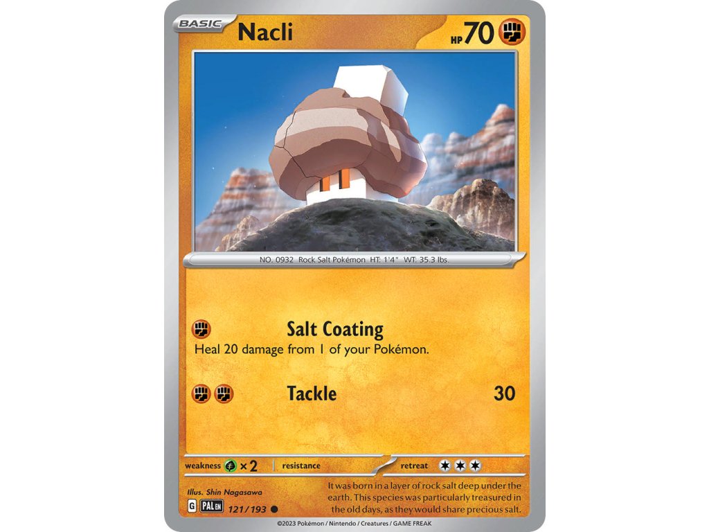 121/193 Nacli (Paldea Evolved) (varianta reverse holo)