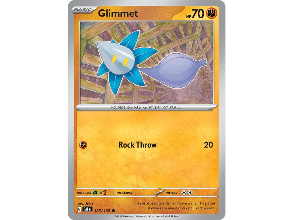 125/193 Glimmet (Paldea Evolved) (varianta reverse holo)