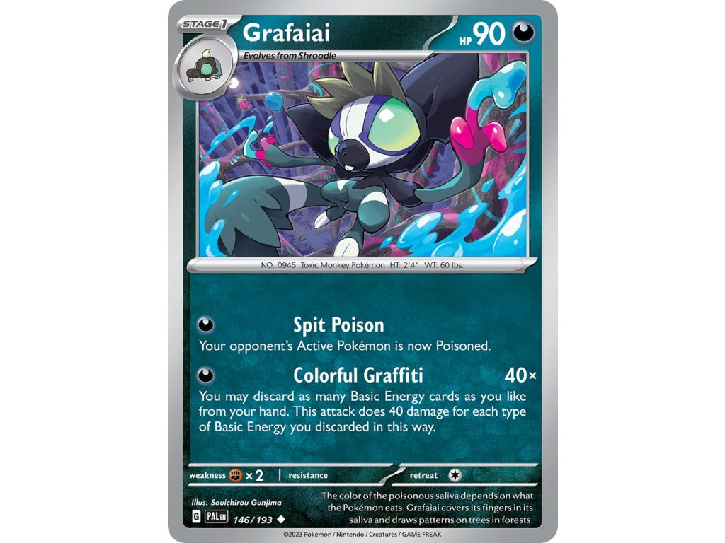 146/193 Grafaiai (Paldea Evolved) (varianta reverse holo)
