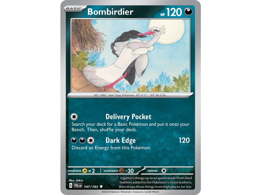 147/193 Bombirdier (Paldea Evolved) (varianta reverse holo)