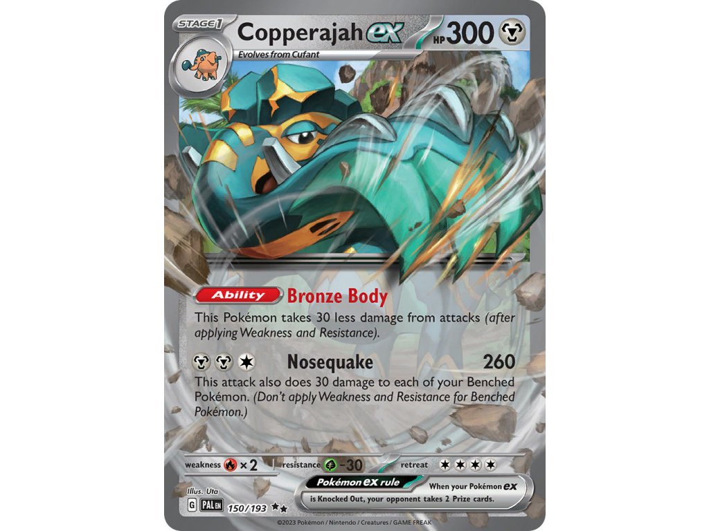 150/193 Copperajah ex (Paldea Evolved) (varianta Non-holo)