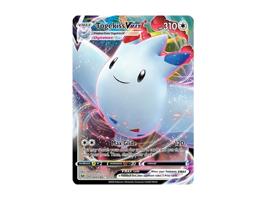 141/185 Togekiss VMAX (Vivid Voltage)