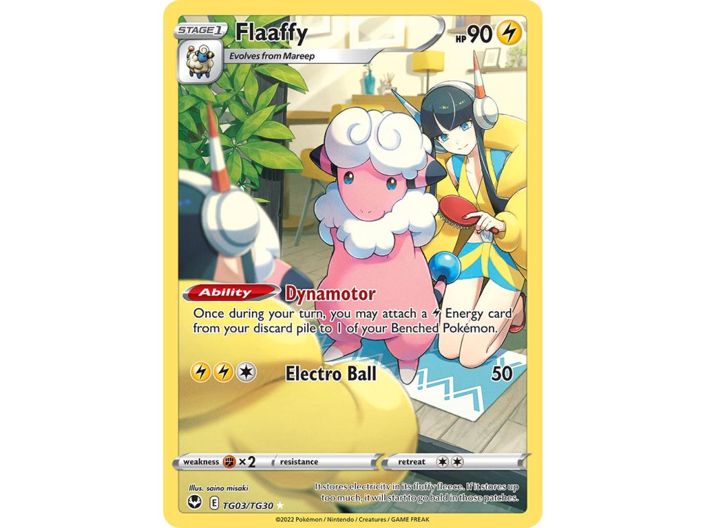 TG003/195 Flaaffy (Silver Tempest) (varianta holo)