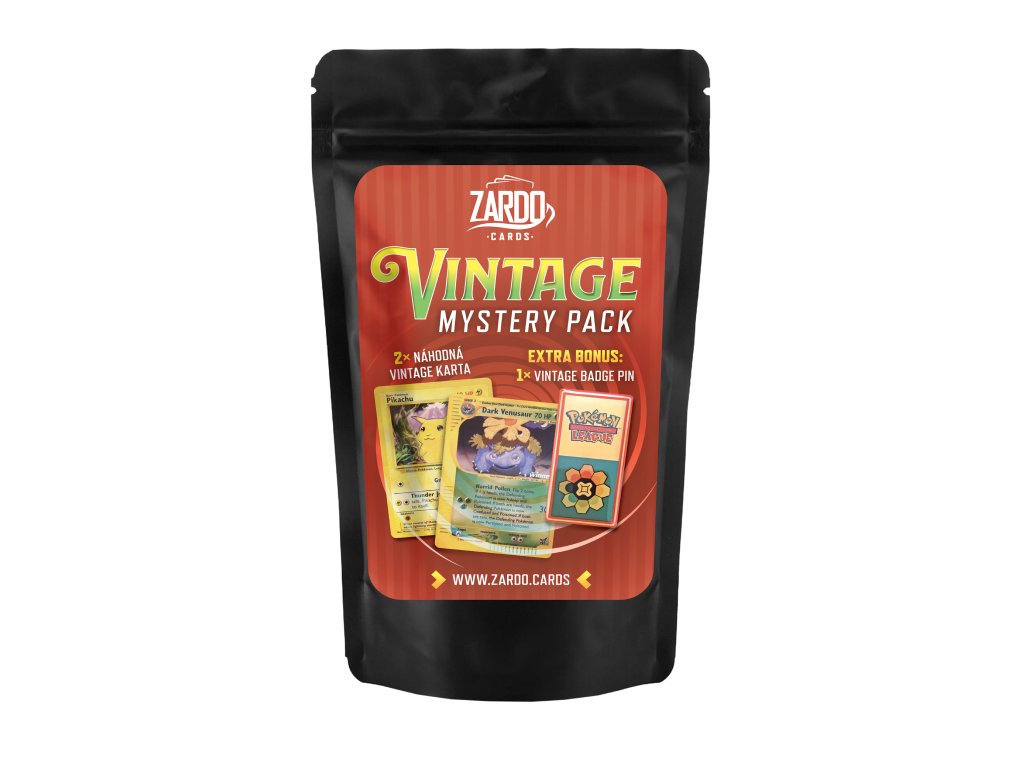 Vintage Mystery pack pin 1.