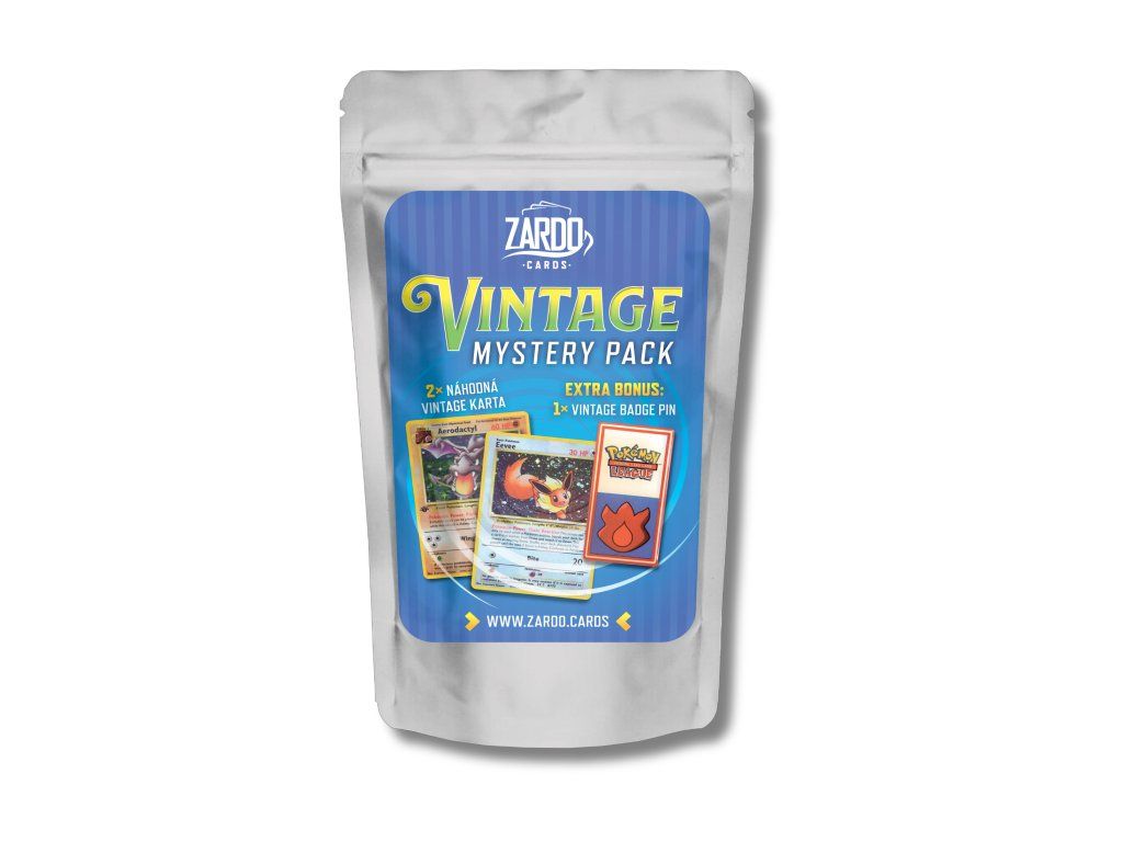 Vintage Mystery pack pin 1.