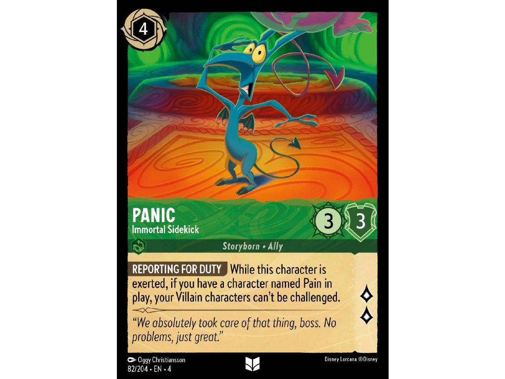 082/225 Panic - Immortal Sidekick (Ursula's Return) (varianta Foil)