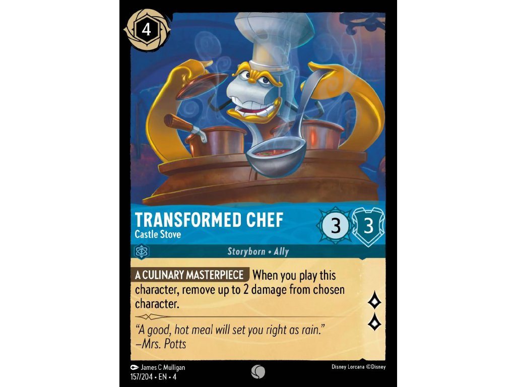 157/225 Transformed Chef - Castle Stove (Ursula's Return) (varianta Foil)