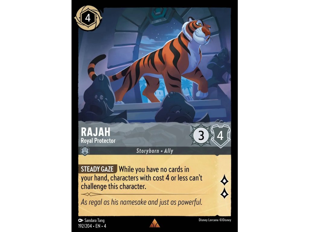 192/225 Rajah - Royal Protector (Ursula's Return) (varianta Foil)