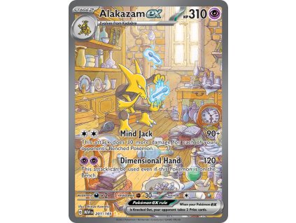 201/165 Alakazam ex (151) (varianta holo)