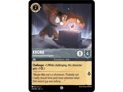 178/204 Kronk - Unlicensed Investigator (Shimmering Skies) (varianta Foil)