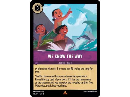 61/204 We Know the Way (Shimmering Skies) (varianta Non-foil)