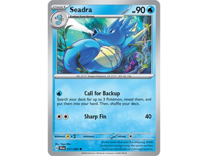 011/064 Seadra (Shrouded Fable) (varianta reverse holo)