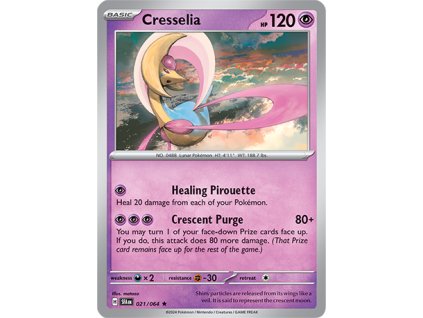 021/064 Cresselia (Shrouded Fable) (varianta reverse holo)