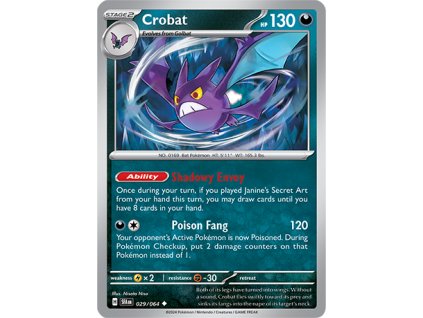029/064 Crobat (Shrouded Fable) (varianta reverse holo)