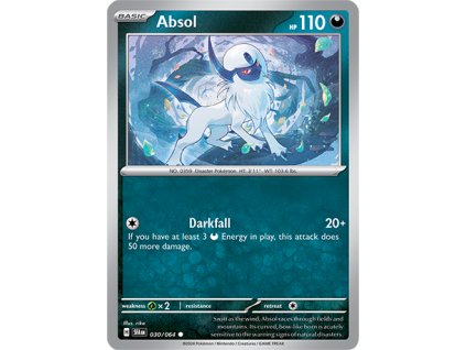 030/064 Absol (Shrouded Fable) (varianta reverse holo)