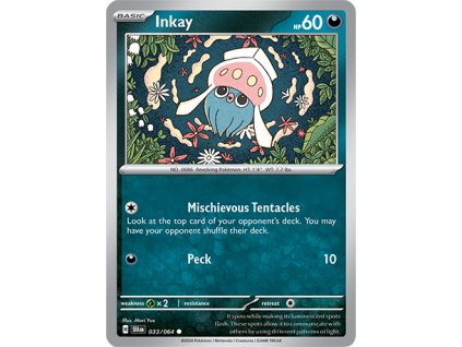 033/064 Inkay (Shrouded Fable) (varianta reverse holo)