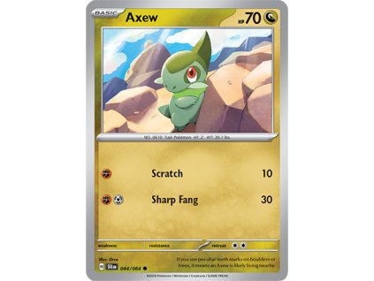 044/064 Axew (Shrouded Fable) (varianta reverse holo)