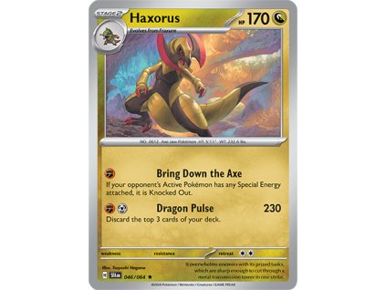 046/064 Haxorus (Shrouded Fable) (varianta reverse holo)