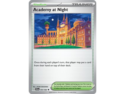 054/064 Academy at Night (Shrouded Fable) (varianta reverse holo)