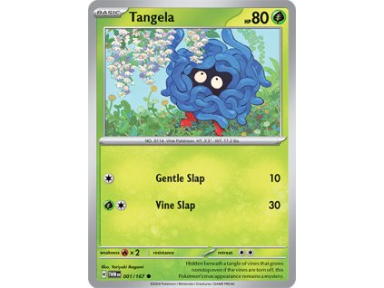 001/167 Tangela (Twilight Masquerade) (varianta reverse holo)
