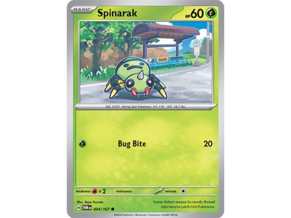 004/167 Spinarak (Twilight Masquerade) (varianta reverse holo)