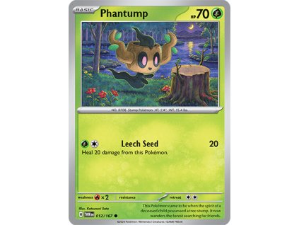 012/167 Phantump (Twilight Masquerade) (varianta reverse holo)
