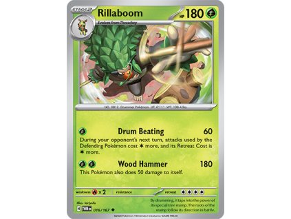 016/167 Rillaboom (Twilight Masquerade) (varianta reverse holo)