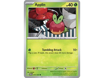 017/167 Applin (Twilight Masquerade) (varianta reverse holo)