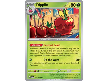 018/167 Dipplin (Twilight Masquerade) (varianta reverse holo)