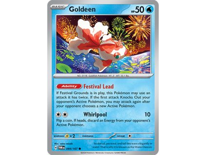 044/167 Goldeen (Twilight Masquerade) (varianta reverse holo)