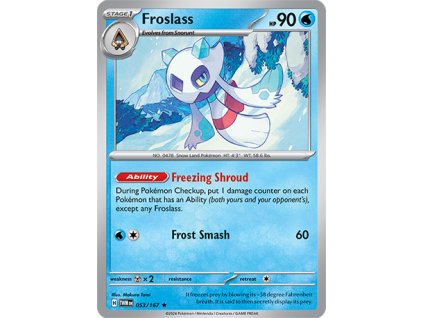 053/167 Froslass (Twilight Masquerade) (varianta reverse holo)