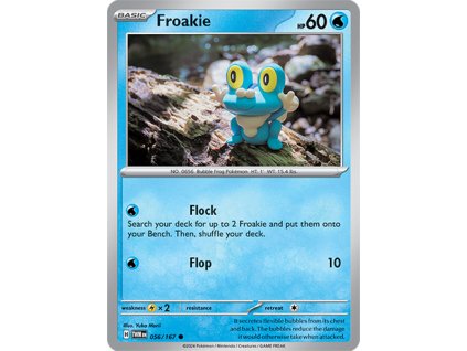 056/167 Froakie (Twilight Masquerade) (varianta reverse holo)