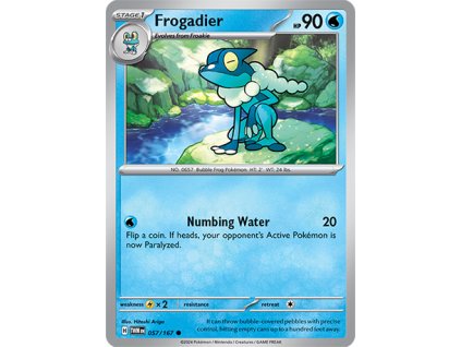 057/167 Frogadier (Twilight Masquerade) (varianta reverse holo)