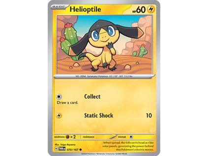 070/167 Helioptile (Twilight Masquerade) (varianta reverse holo)
