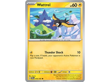 075/167 Wattrel (Twilight Masquerade) (varianta reverse holo)
