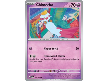 085/167 Chimecho (Twilight Masquerade) (varianta reverse holo)