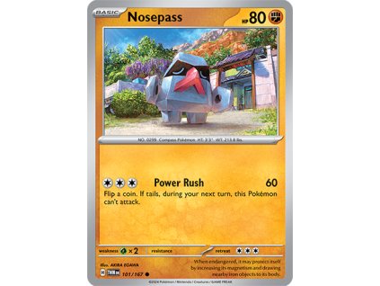 101/167 Nosepass (Twilight Masquerade) (varianta reverse holo)