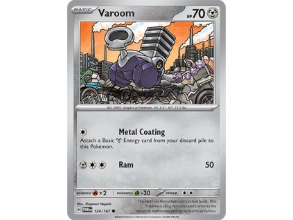 124/167 Varoom (Twilight Masquerade) (varianta reverse holo)