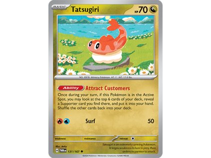 131/167 Tatsugiri (Twilight Masquerade) (varianta reverse holo)