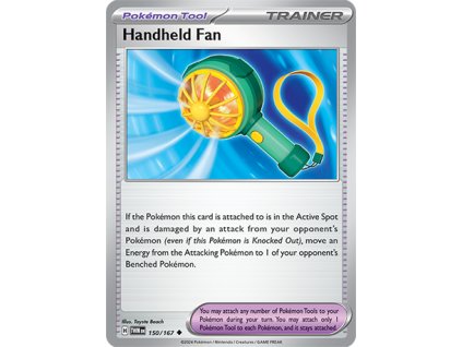 150/167 Handheld Fan (Twilight Masquerade) (varianta reverse holo)